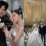[드루와] 10년 비밀 연애 끝 결실…윤선우김가은, 결혼식 현장...