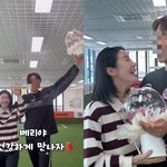 아들맘' 나비 "둘째 성별은 딸"..남편 억지 <b>미소</b>→'찐' 감격