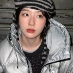 [모두드루와] 레드벨벳 슬기, <b>은색</b> 패딩에 스트라이프 모자까지 '찰떡...