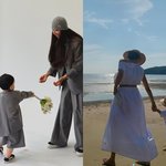 문가비, 정우성 혼외자 아들 공개‥母와 <b>커플룩</b> 입은 폭풍성장 근황