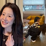'54세' 고현정, 아이 업어주다 '꽈당'…웃픈 표정까지 [해시태그]
