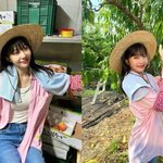 누가 복숭아야…레드벨벳 조이, ‘︎크러쉬’가 심쿵할 과즙 미소