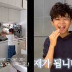 <b>임창정</b>, 8세 '훈남' 子 잘 키웠네...母 위해 설거지 "너무...
