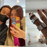 안타까운 부상 소식...손가락 <b>깁스</b>에 "엄태웅이 차려준 밥상"