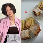 ‘마이큐’ 김나영, 사랑 넘치는 신혼 <b>바이브</b> 물씬..그릇까지 하트...