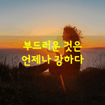 [좋은글] [좋은글] 부드러운 것은 언제나 강하다