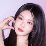 [T포토] <b>청하</b> '애교 각도, 여기 있어'