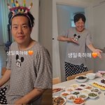  결혼 잘했네…홍윤화, 남편 <b>생일상</b>에 진심 "내년엔 랍스타"...