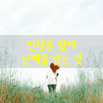 [좋은글] [좋은글]  인생은 함께 산맥을 넘는 것