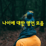 [좋은글] [좋은글] 나이에 대한 명언 모음