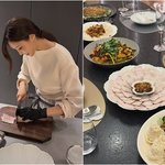 신혼집' 집들이 스케일…<b>테이블</b>만 봐도 '어마어마'해 [해시태그]