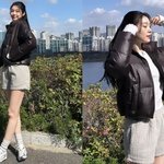 고우림' 김연아, 굽 없이도 명품 <b>비율</b>…"나날이 예뻐져" 감탄...