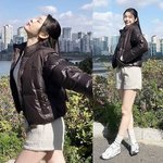 김연아, 쇼츠와 <b>숏패딩</b> 꿀조합! 얼죽<b>숏</b> 한강 산책룩 '남편 고우림도...