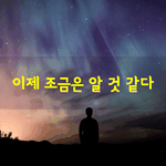 [좋은글] [좋은글] 이제 조금은 알 것 같다