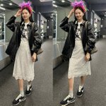 류이서, 톡톡 튀는 결혼 5년차 새댁! 러블리 힙걸 <b>유니크</b> 데일리룩