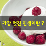 [좋은글] [좋은글] 가장 멋진 인생이란?