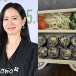 손예진, 직접 만든 김밥…현빈·아들은 좋겠네 '수준급 실력' [해시태그]