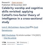 연예인에 집착할수록 <b>IQ</b> 낮다는 연구결과ㅋㅋ