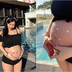 '박현호' 은가은, <b>배</b>에 별을 박았나…수영복 입고 반짝반짝 'D라인'...