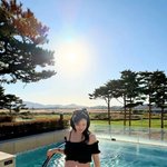 '박현호' 은가은, 임신 중 과감한 비키니 "하하<b>호호</b>"