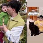 '김다예' 박수홍, 딸 <b>재이</b> 챙기는 '첫째'에 뭉클…"동생 옆에...