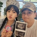 ‘40세 자연임신’ 강은비, 아들맘 된다…변준필 “너무 좋아”