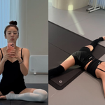 빼빼로 안 부러운 일자다리…출산 7개월만 '<b>유연</b>성' 복귀 [해시태그]