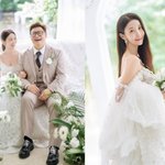 '윤정수' <b>원자현</b>, '광저우 여신'다운 웨딩드레스…"한없이 다정한...