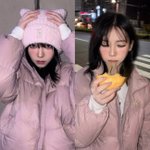  얼마나 <b>소두</b>면 모자가... 호떡 먹는 표정도 ‘깜찍’ [IS하이컷]