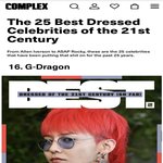 지디 21세기 베스트드레서 뽑힌거 실화냐