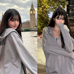 [장원영] 장원영, 영국 접수한 '<b>국위</b>선양 미모'…길거리서 후드만...