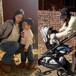 '금융인' 손연재, <b>리듬</b>체조 선수 시절 지웠다…유모차 끄는 어엿한...