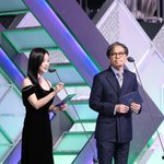 [포토]시상자로 호흡 하는 채서안-황원철 iM뱅크 <b>상무</b>