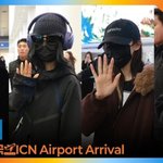 [엔터톡] 에스파, 추위에 꽁꽁❄️ 다들 감기 조심하세요~ (입국)[뉴스엔TV]