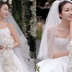'<b>새신부</b>' 김옥빈, 결혼식 사진 직접 공개... 영화 속 한 장면...
