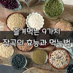 [좋은글] [좋은글] 즐겨먹는 9가지 잡곡의 효능과 먹는법