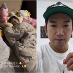 이민우, <b>만삭</b> 아내 대신 6세 딸 간호하나 "내 딸 아프지 마"...
