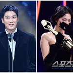 [드루와] [청룡영화상] 안보현-김도연, 눈물의 신인상 "아이돌-선수로...