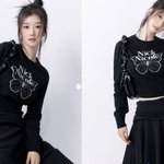 서예지, 도도한 눈빛+<b>요염</b>한 입술…올블랙 시크룩 완벽 소화