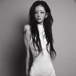 최준희, 41kg 뼈말라 인증…팔에는 <b>나비</b> 문신