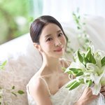 '윤정수' 원진서, 웨딩 화보 공개 "완벽한 사람과 부부"