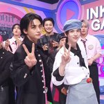 현진이랑 <b>신유</b>, 드디어 한 프레임에 잡힌 대표 비주얼 조합