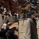 가을 품은 '멋쁨'의 정석…우아한 <b>미소</b>로 완성한 분위기 [해시태그]