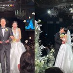 [모두드루와] <b>함박웃음</b>+키스..이장우조혜원, 축복 가득 웨딩마치...