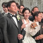 이장우 결혼식에 등장한 전 세계 하나뿐인 ‘호두 <b>부케</b>