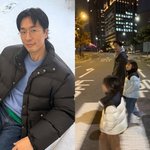 마이큐, 두 아들과 늦밤 산책…아빠 <b>미소</b> 속 김나영 향한 '꿀눈빛'