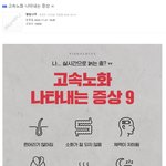 고속노화 나타내는 증상