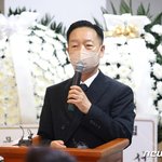 빈소 찾은 김학래 "전유성 이어 이순재까지, 대중문화계 큰 구멍...