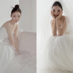 '비연예인' 박진주, 30일 결혼…눈부신 웨딩드레스 자태