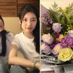 송혜교, 수지와 늦은 생일파티? "깜짝 <b>선물</b> 고마워"